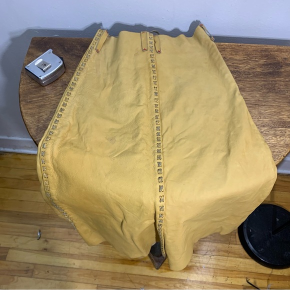 Dresses & Skirts - Native American hand made caribou leather skirt